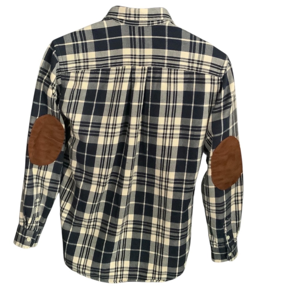 Ralph Lauren POLO, Suede Patch Plaid‎ Workshirt size Youth Large 14-16